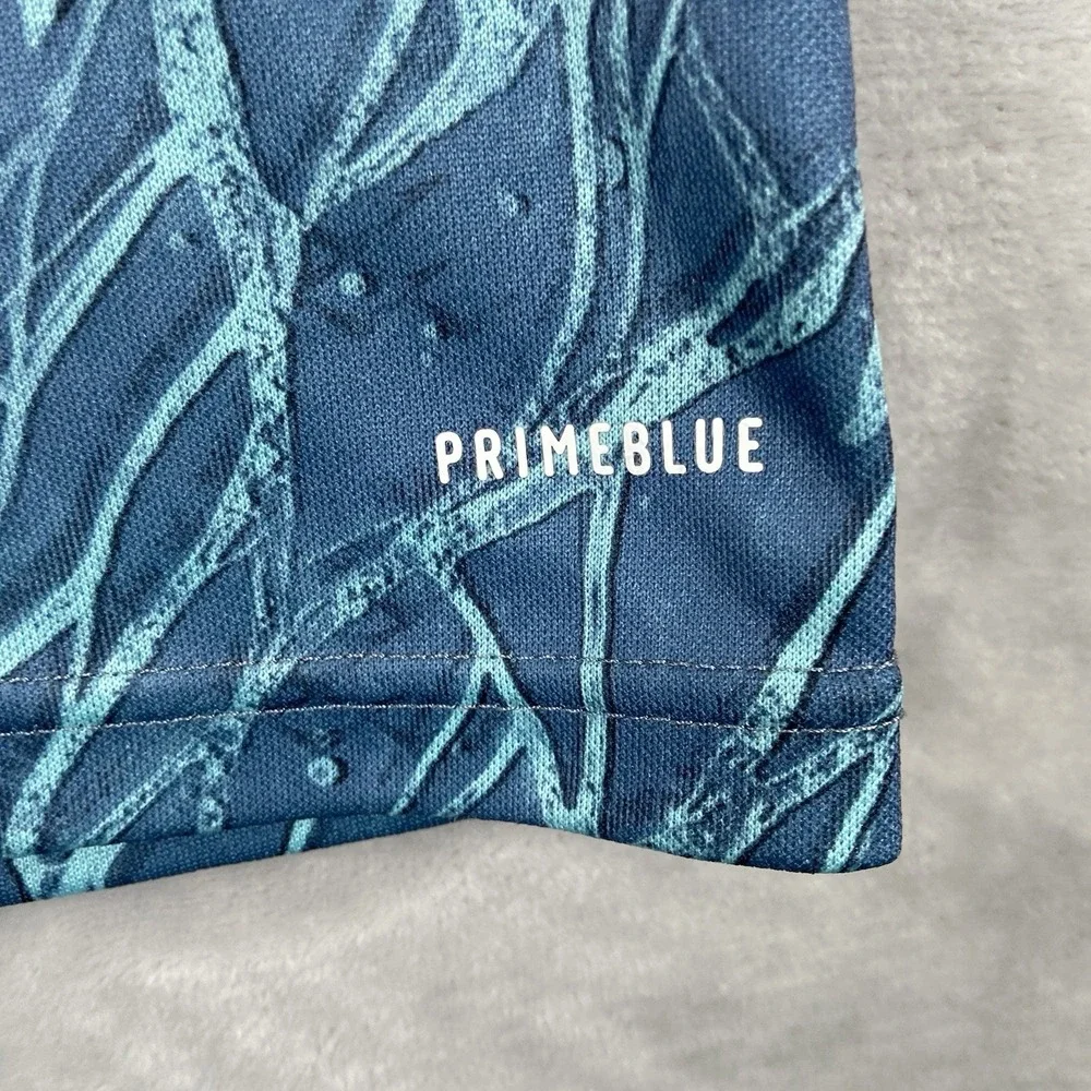 Adidas Rugby Jersey Mens XL Crusaders 2019 PrimeBlue Abstract AOP Fiji Airways